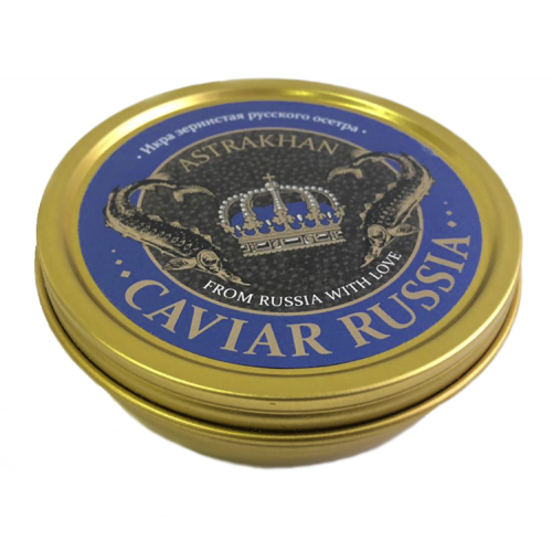 Икра осетровая Caviar Russia Astrakhan, 50 гр.